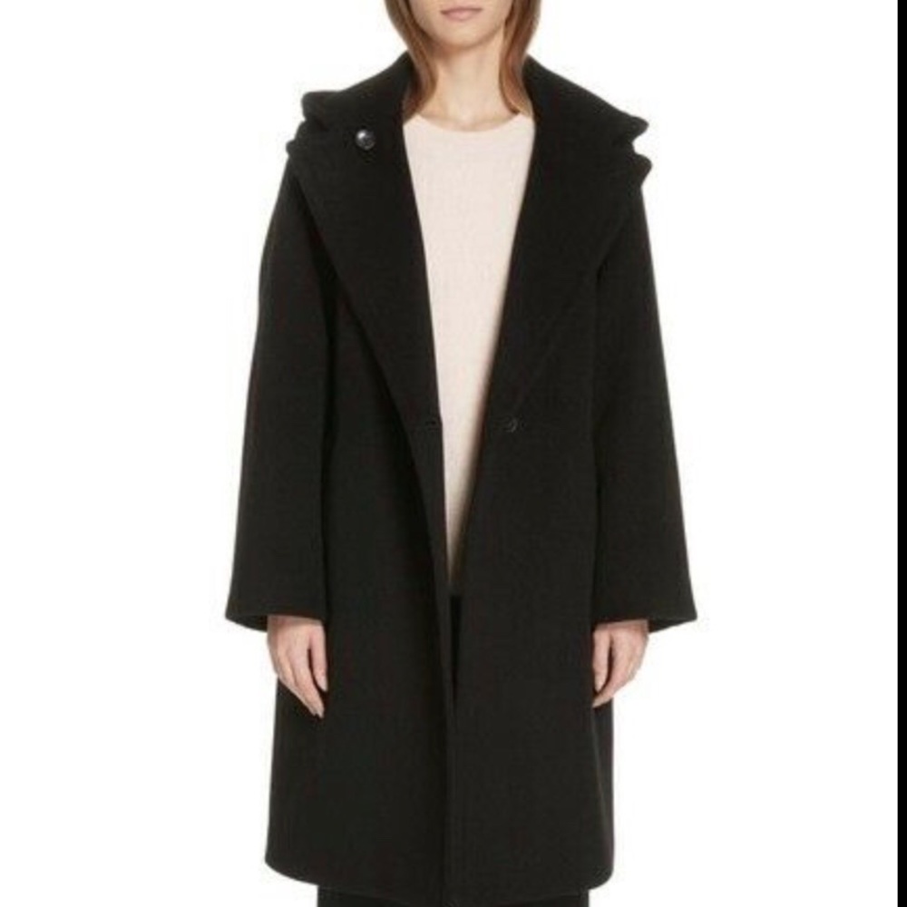 New with tags Vince hooded coat wool oversized sm